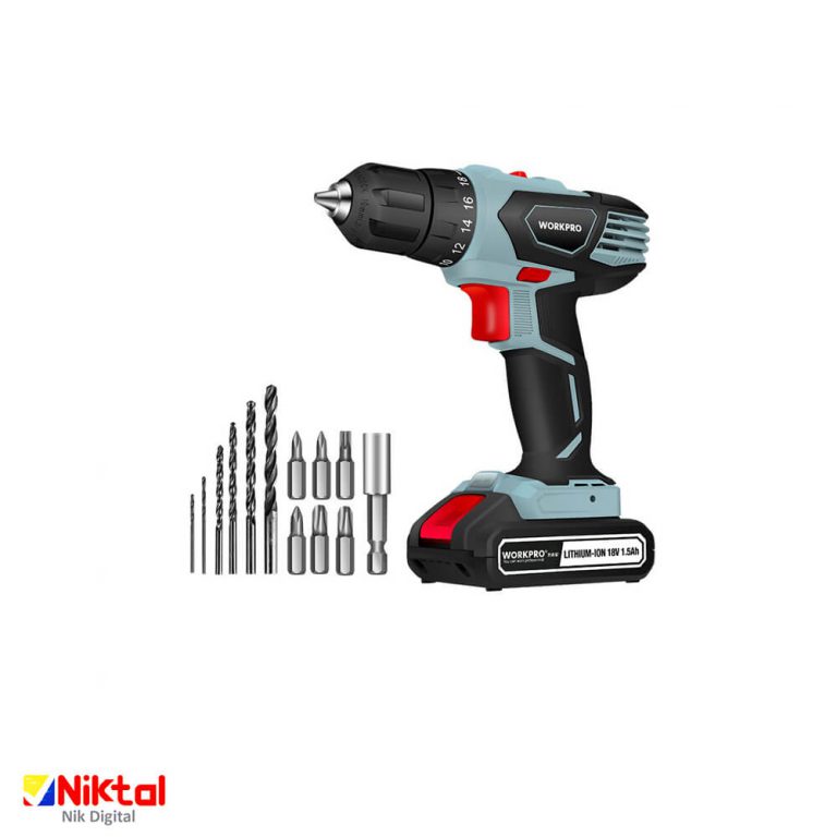 WORKPRO W004536N Drill دریل بی سیم ورک پرو