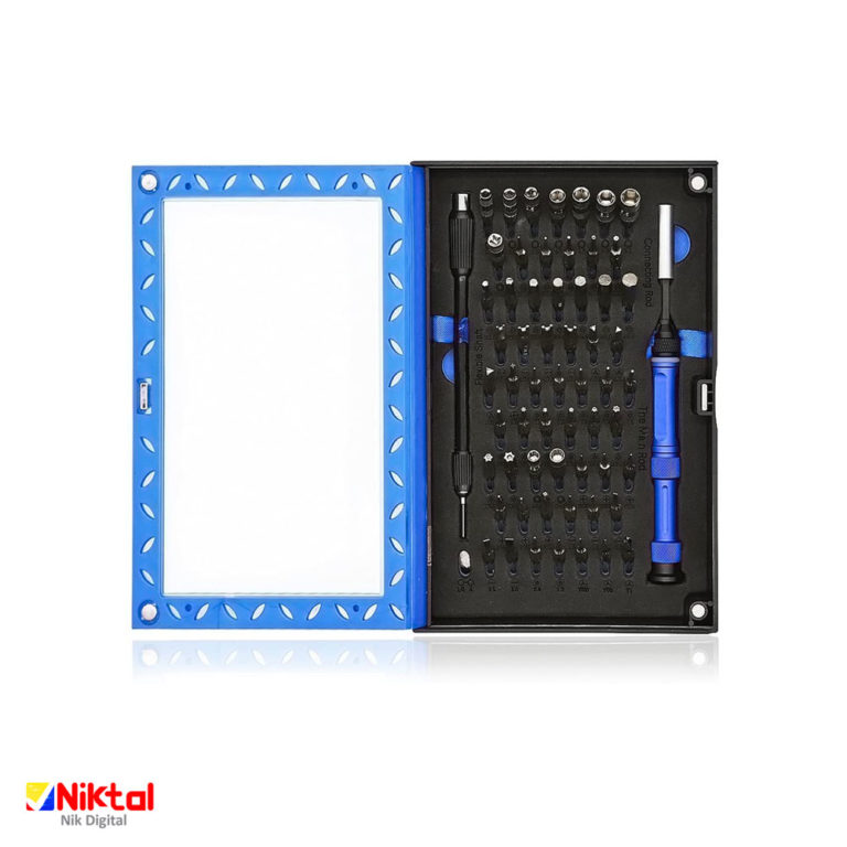 Magnetic screwdriver set for electronic repairs, model KS-8063 ابزار تعمیر وسایل الکترونیکی
