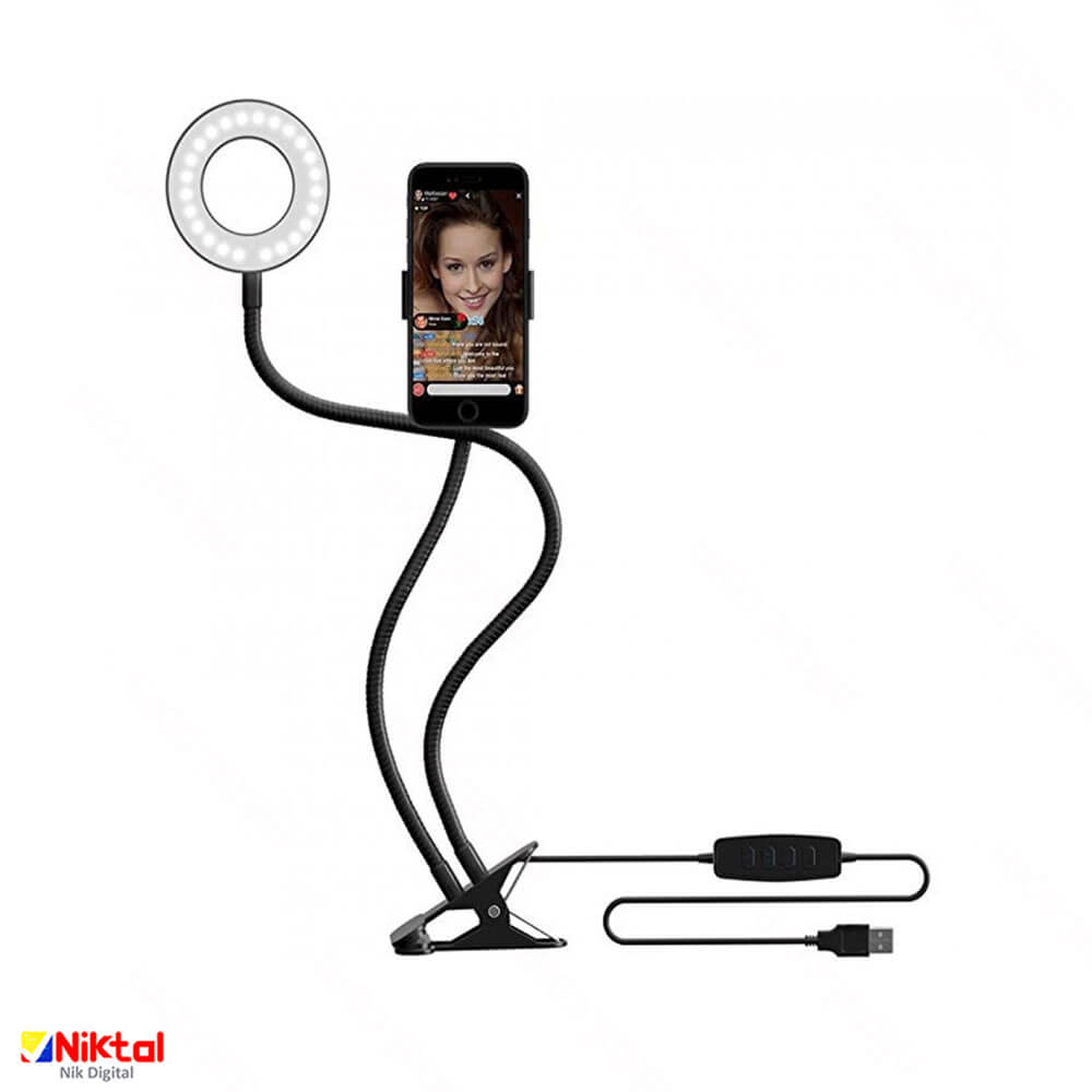 Ring Light and Mobile Holder رینگ لایت