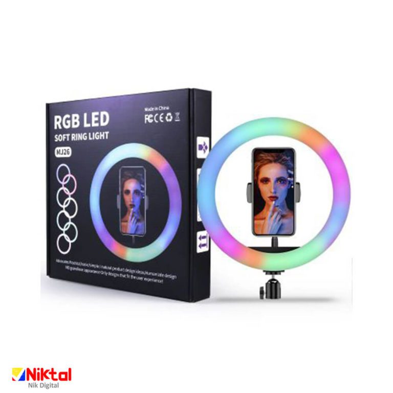 رينگ لايت RGB مدل MJ36