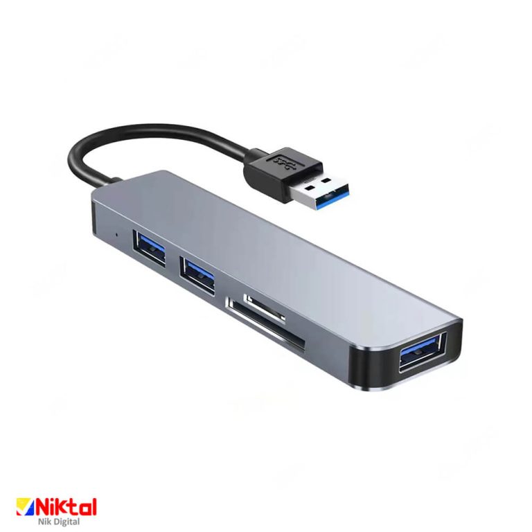 هاب 5 پورت USB 3.0 مدل BYL-2103U