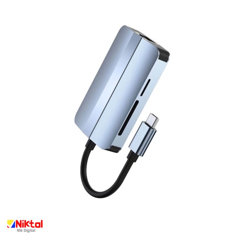 هاب 5 پورت USB-C/Type-C مدل BYL-2112