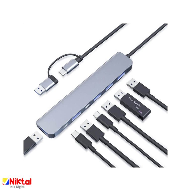 هاب 7 پورت USB 1.0/2.0/3.0 مدل BYL-2217TU