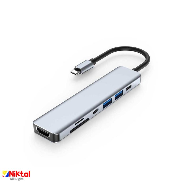 هاب 7 پورت USB C 3.0 مدل YG-2121